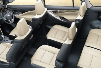 Toyota Innova Crysta interior